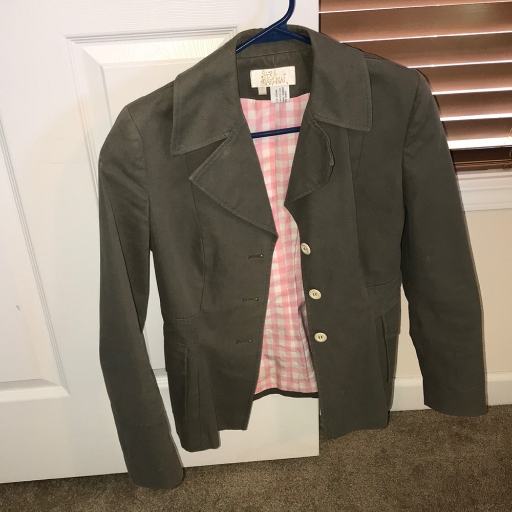 Hunter green blazer